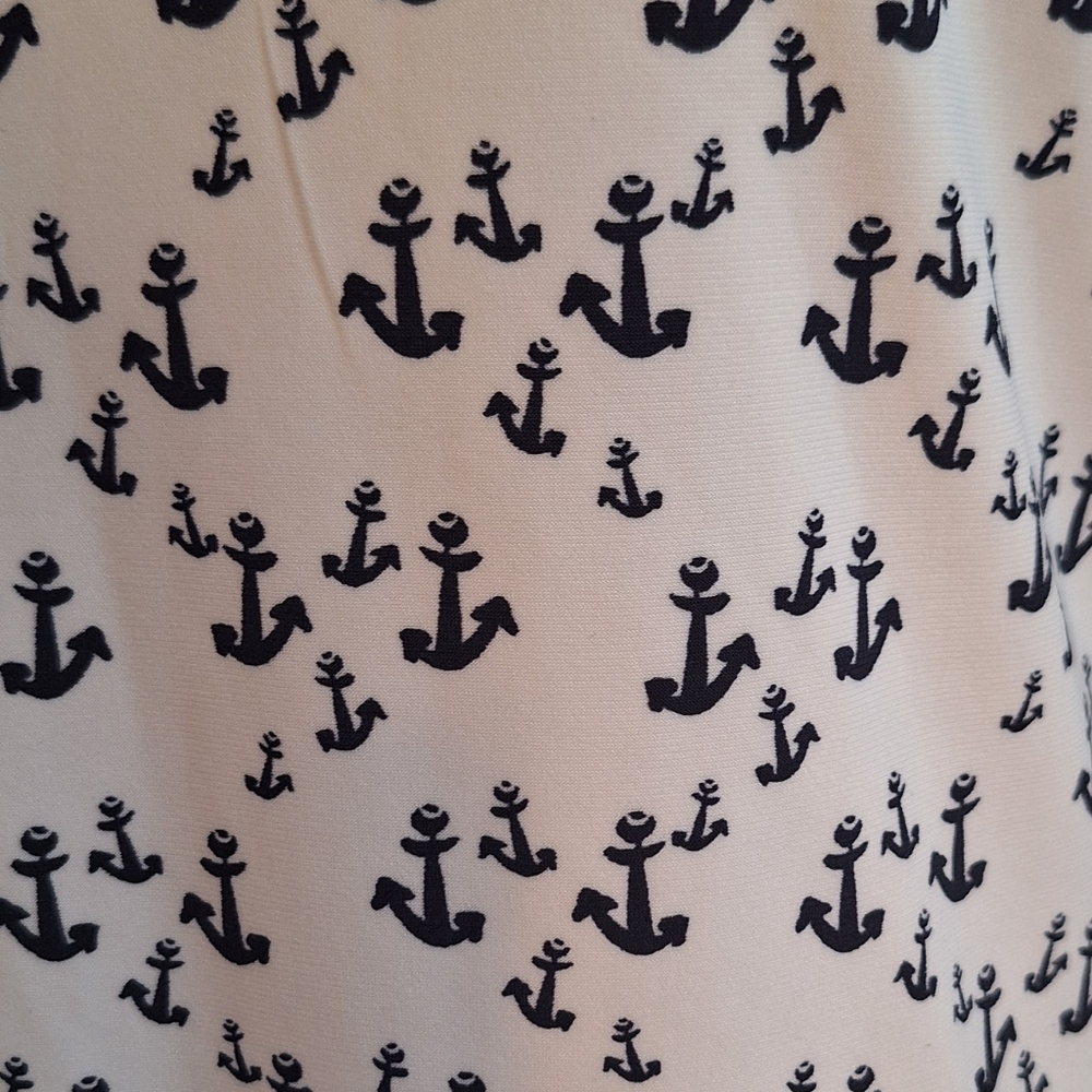 Tommy Hilfiger Anchor Print Sleeveless Top Small *C5 - Picture 10 of 10